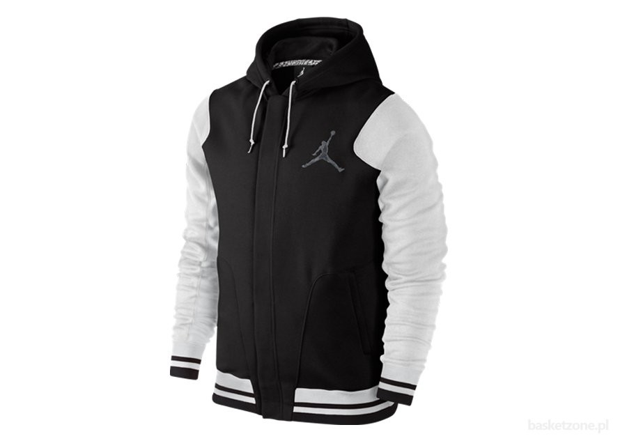 NIKE AIR JORDAN THE VARSITY HOODY BLACK